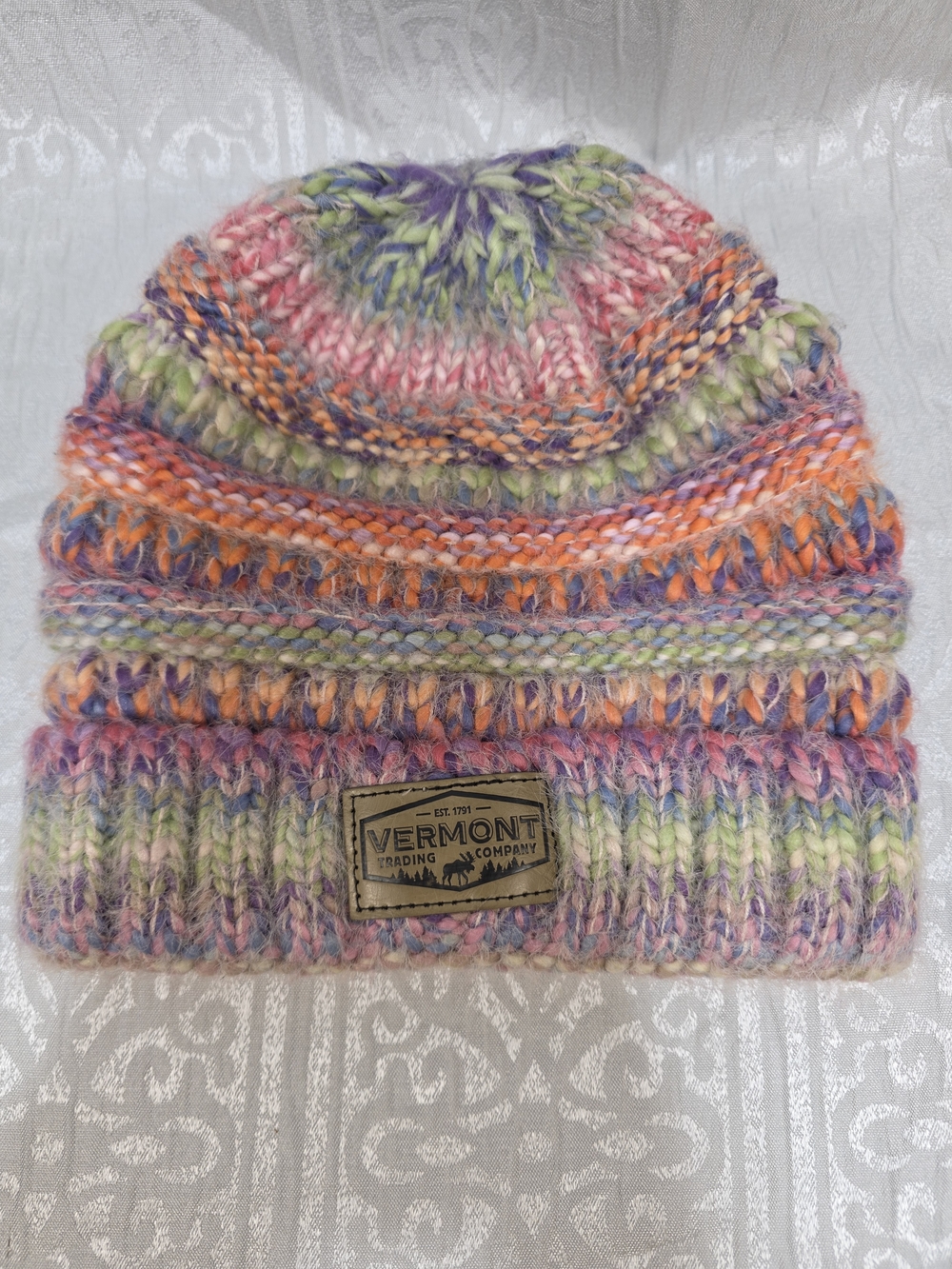 Multicolor Knit Beanie